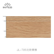 INTCO Customized Easy Installation Decorative Floor Accessories Baseboard Aluminum Skirting Board